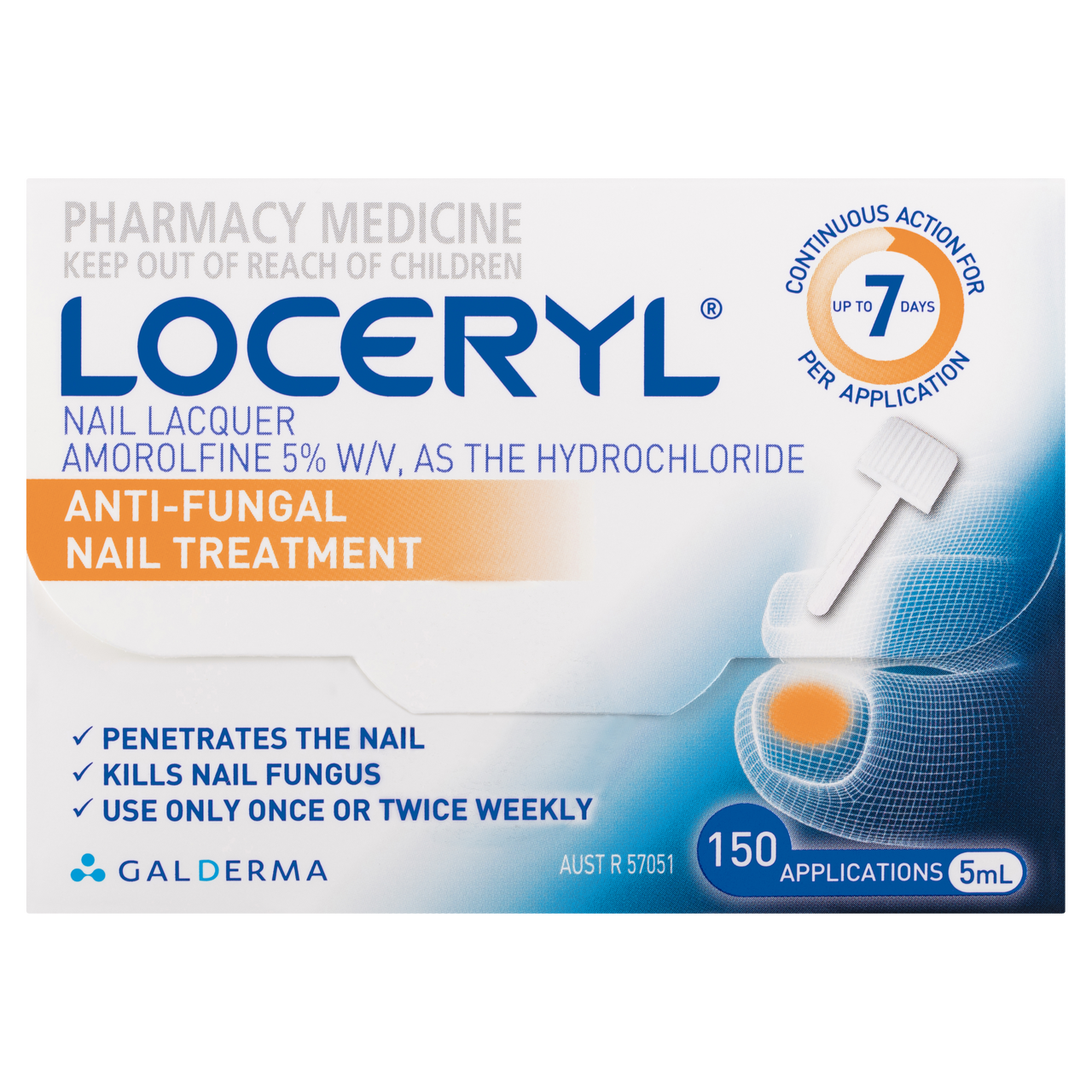 Loceryl Cream 10 gm Price, Uses, Side Effects, Composition - Apollo Pharmacy